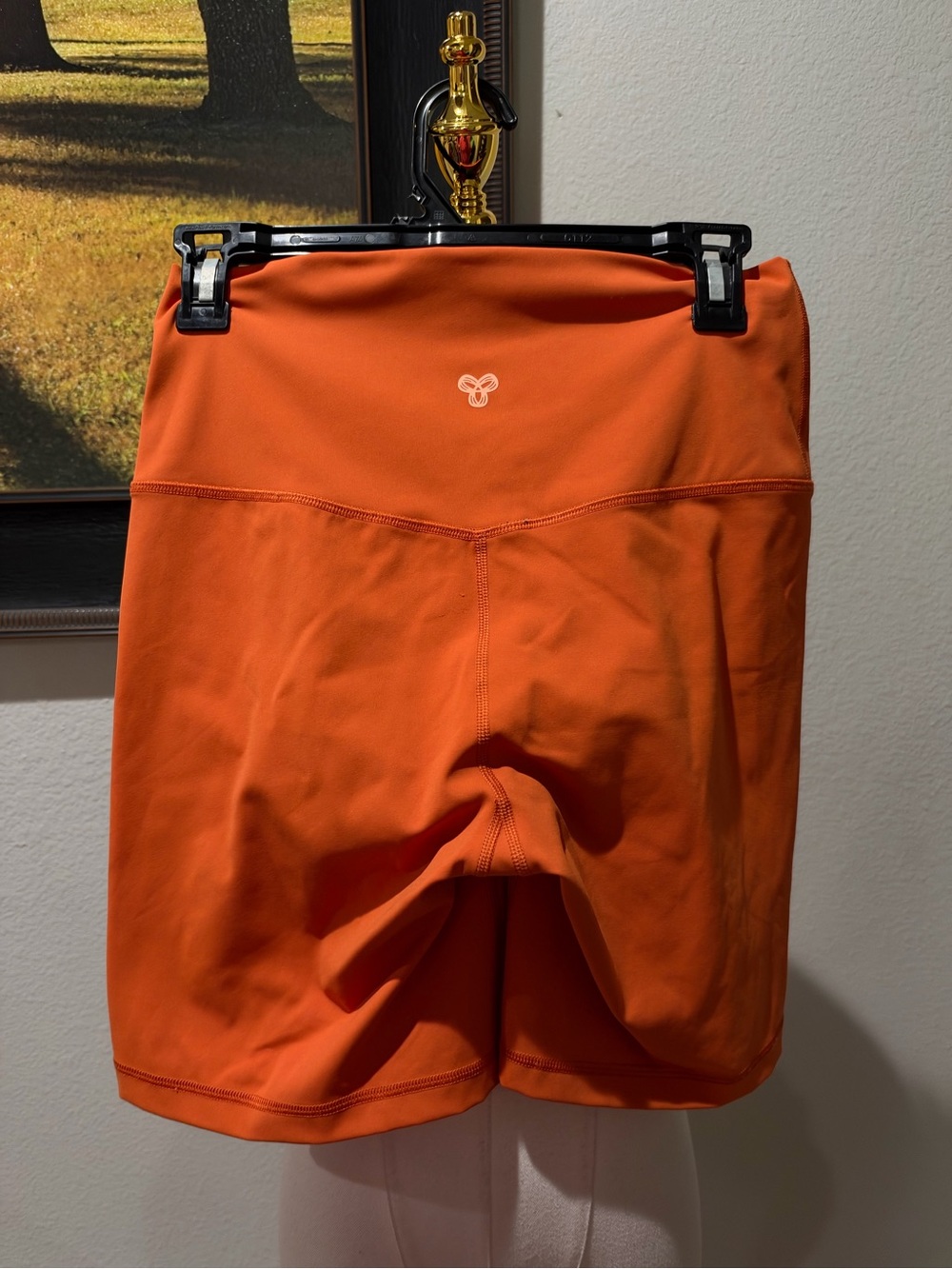 Aritzia TNA Bike Shorts Sz M Orange